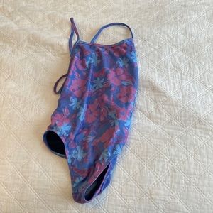 Jolyn swimwear blue-purple/light blue/pink/magenta (floral)